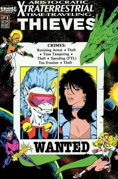 Aristocratic X-Traterrestrial Time-Traveling Thieves (1987) - Series 