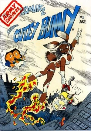 Army Surplus Komikz Featuring Cutey Bunny (1982) - Series 