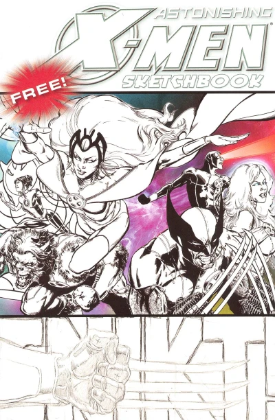 Astonishing X-Men/Amazing Spider-Man: The Gauntlet Sketchbook (2009) - Series 