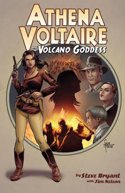 Athena Voltaire and the Volcano Goddess (Trade Paperback, 2017) - Series 