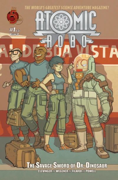 Atomic Robo and the Savage Sword of Dr. Dinosaur (2013) - Series 