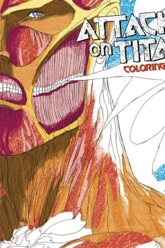 Attack on Titan Adult Coloring Book