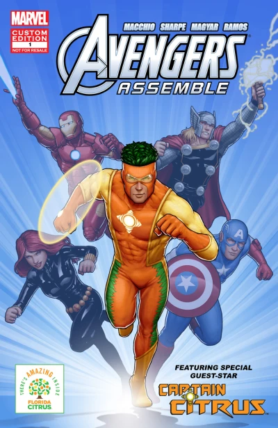 Avengers Assemble Featuring Captain Citrus (2014) - Series 
