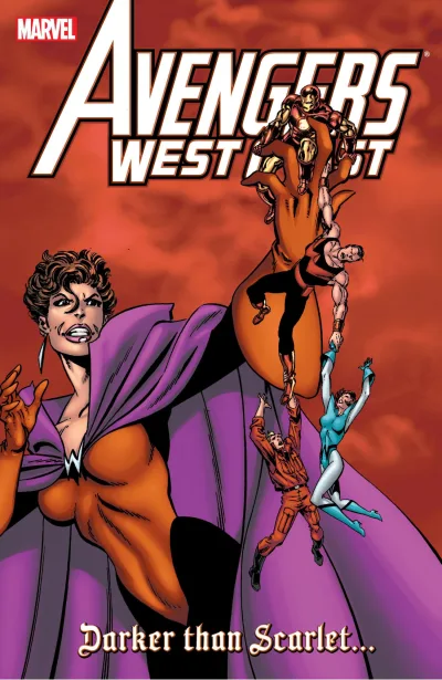 Avengers West Coast: Darker Than Scarlet (Trade Paperback, 2008) - Series 