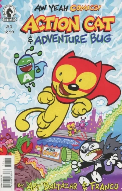 Aw Yeah Comics: Action Cat & Adventure Bug! (2016) - Series 