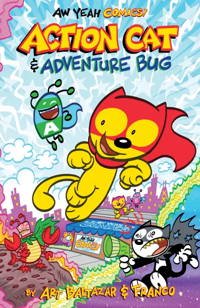 Aw Yeah Comics: Action Cat And Adventure Bug! (2016) - Series 