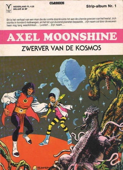 Axel Moonshine Strip-album (1979) - Series 