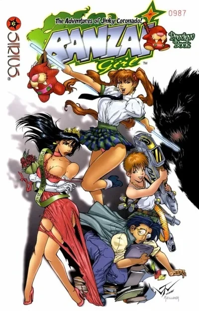 Banzai Girl Preview Book (2002) - Series 