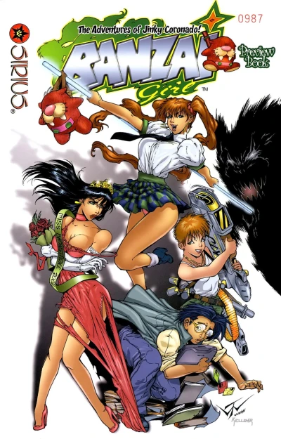 Banzai Girl Preview Book (2002) - Series 