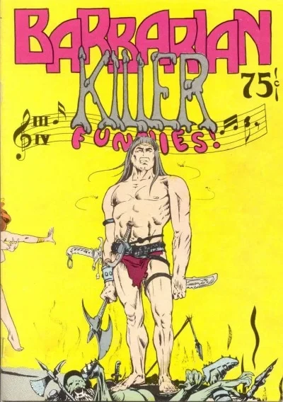 Barbarian Killer Funnies (1974) - Series 