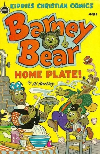 Barney Bear Home Plate (1979) - Series 