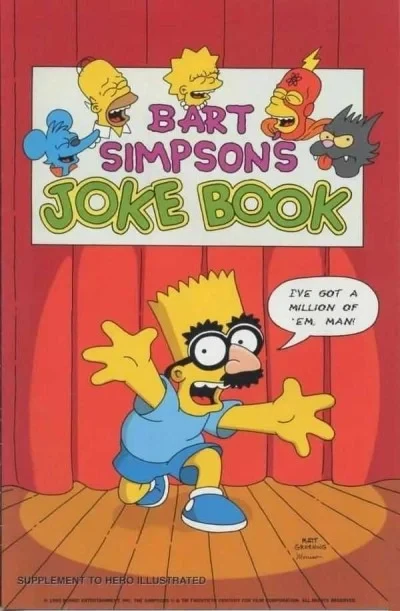 Bart Simpson's Joke Book (1995) - Series 