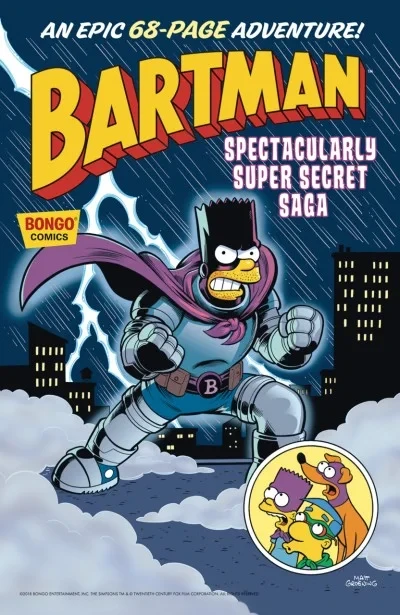 Bartman Spectacularly Super Secret Saga (2018) - Series 