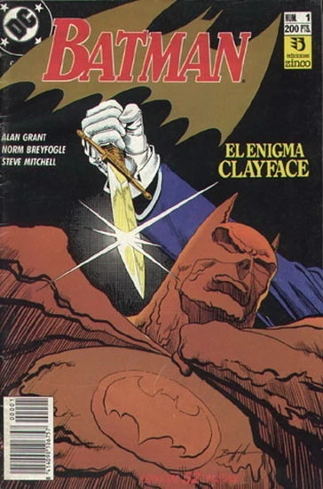 Batman El Enigma Clayface (1990) - Series 