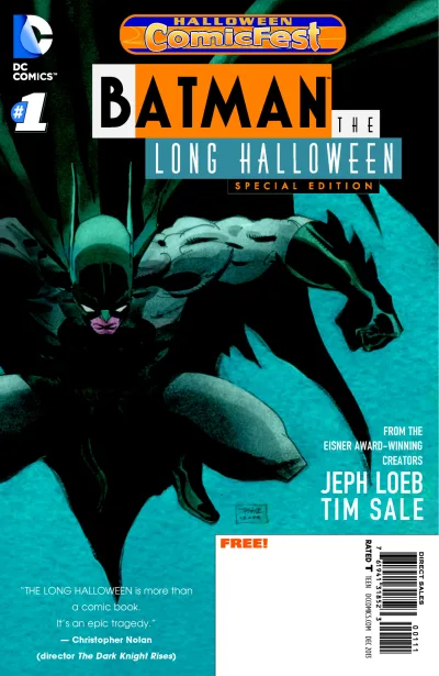 Batman: The Long Halloween - Halloween ComicFest (2013) - Series 