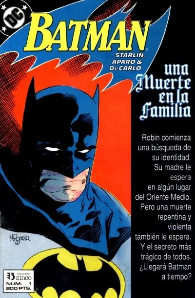 Batman Una muerte en la Familia (1989) - Series 