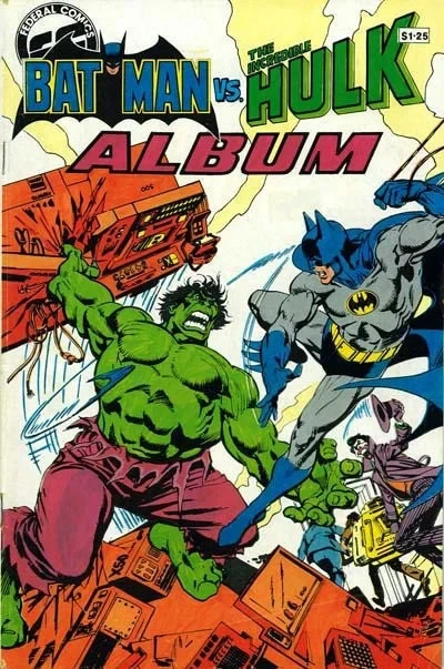 Batman vs. the Incredible Hulk Album (1983) - Series 