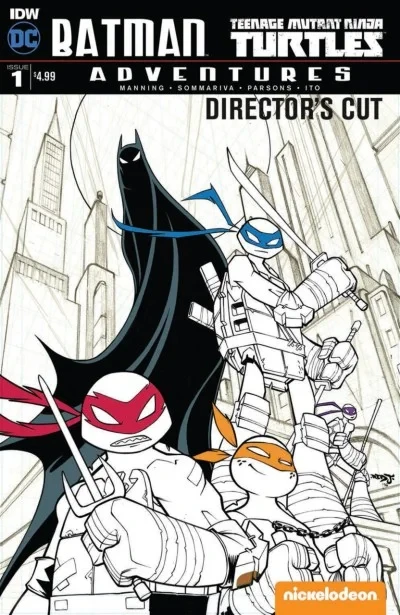 Batman/Teenage Mutant Ninja Turtles Adventures #1: Directors Cut (2017) - Series 