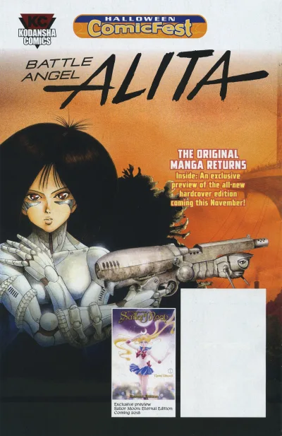 Battle Angel Alita/Sailor Moon Eternal Edition: Halloween ComicFest (2017) - Series 