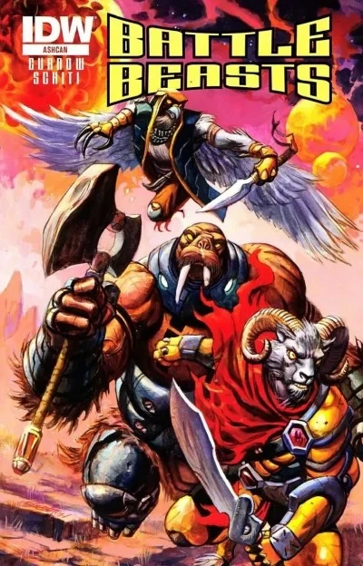 Battle Beasts - Ashcan (2012) - Series 