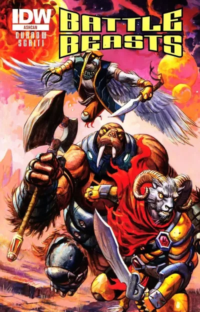 Battle Beasts - Ashcan (2012) - Series 