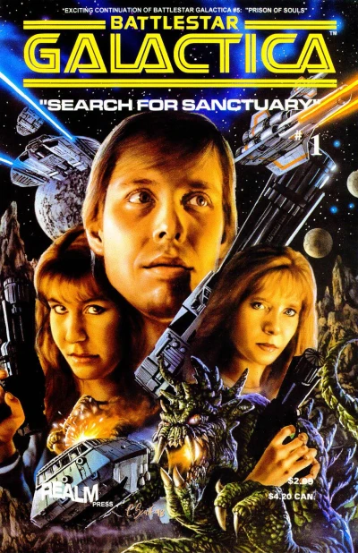 Battlestar Galactica: Search for Sanctuary (1998) - Series 