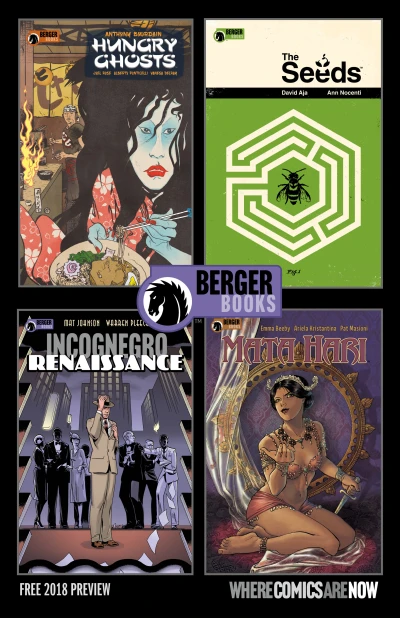 Berger Books Sampler Ashcan (2017) - Series 