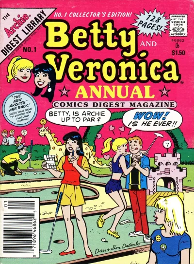 Betty and Veronica Annual Digest Magazine (1989) - Series 