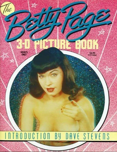 Betty Page 3-D Picture Book (1989) - Series 