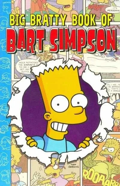 Big Bratty Book of Bart Simpson (Trade Paperback, 2004) - Series 