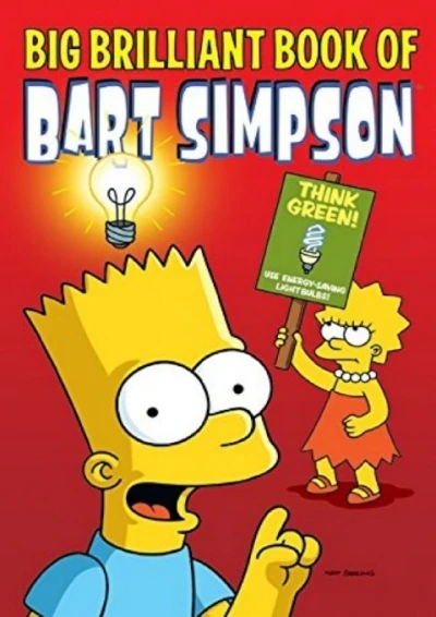 Big Brilliant Book of Bart Simpson (Trade Paperback, 2008) - Series 