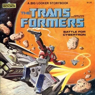 Big Looker Storybook: The Transformers (1984) - Series 