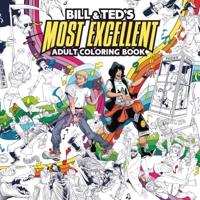 Bill & Ted's Most Excellent Adult Coloring Book (2018) - Series 