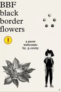 Black Border Flowers