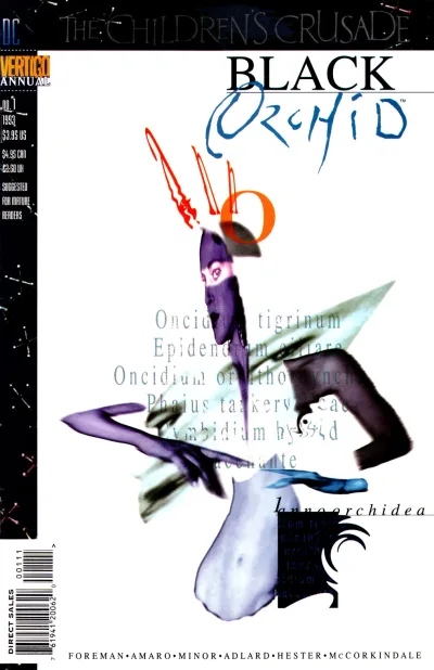 Black Orchid Annual (1993) - Series 