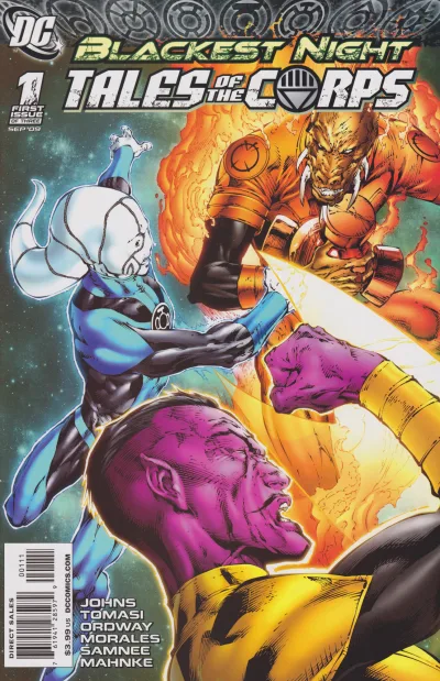 Blackest Night: Tales of the Corps (2009) - Series 