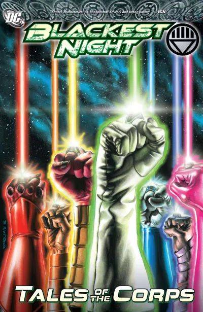 Blackest Night: Tales Of The Corps (Hardcover, 2010) - Series 