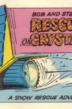 Bob and Steve Scout in Rescue Patrol on Crystal Glacier