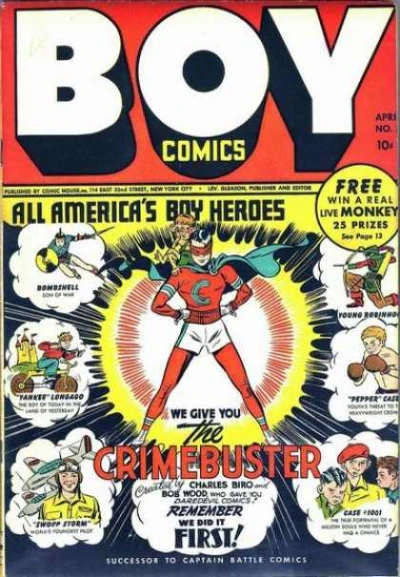 Boy Comics (1942) - Series 