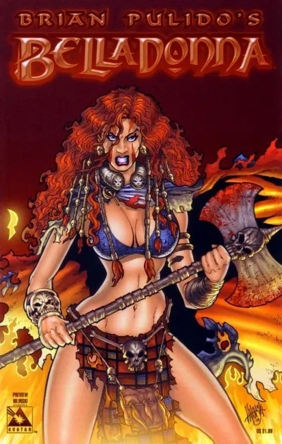 Brian Pulido's Belladonna Preview (2004) - Series 