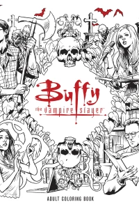 Buffy the Vampire Slayer Adult Coloring Book