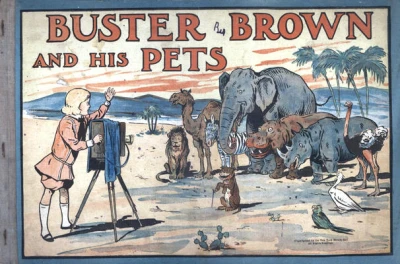 Buster Brown and His Pets (Hardcover, 1913) - Series 