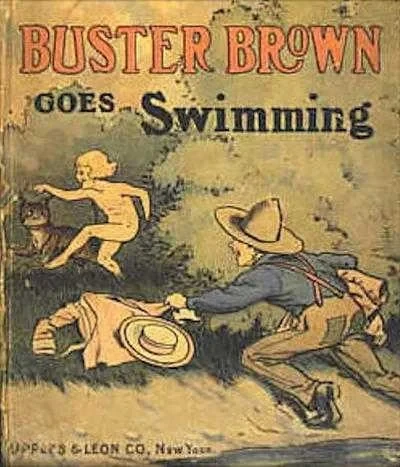 Buster Brown Goes Swimming (1907) - Series 