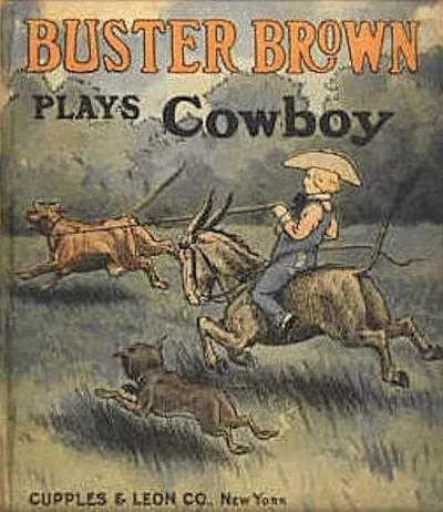 Buster Brown Plays Cowboy (1907) - Series 