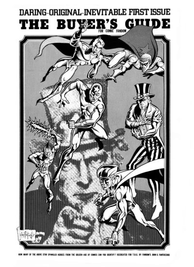 Buyer's Guide for Comics Fandom (1971) - Series 