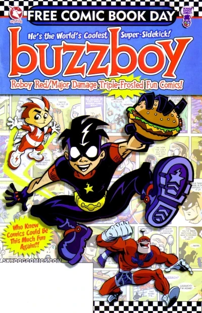 Buzzboy/Roboy Red/Major Damage Triple-Frosted Fun Comics (2005) - Series 