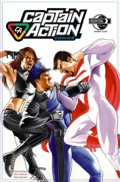 Captain Action Comics (2008) - Series 