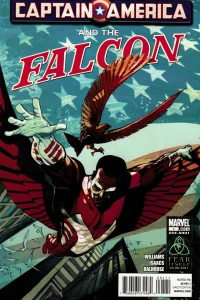 Captain America and Falcon