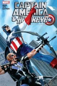 Captain America and Hawkeye