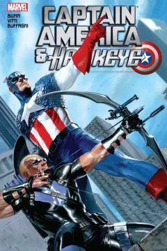 Captain America and Hawkeye